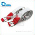 Fashion Canvas Belt With Leather For Men Metal Military Belt Buckles